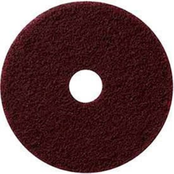 Americo Global Industrial„¢ 13" Stripping Pad, Black, 5 Per Case 400113